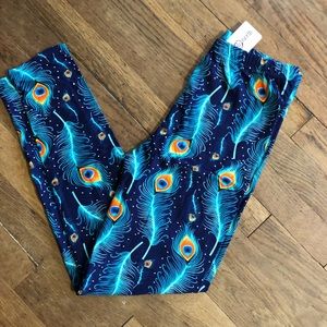 Peacock Feather Leggings